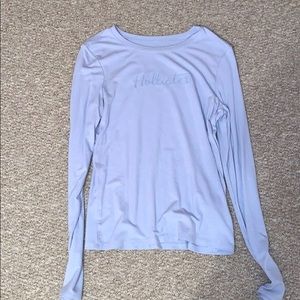 lavender purple hollister shirt size L